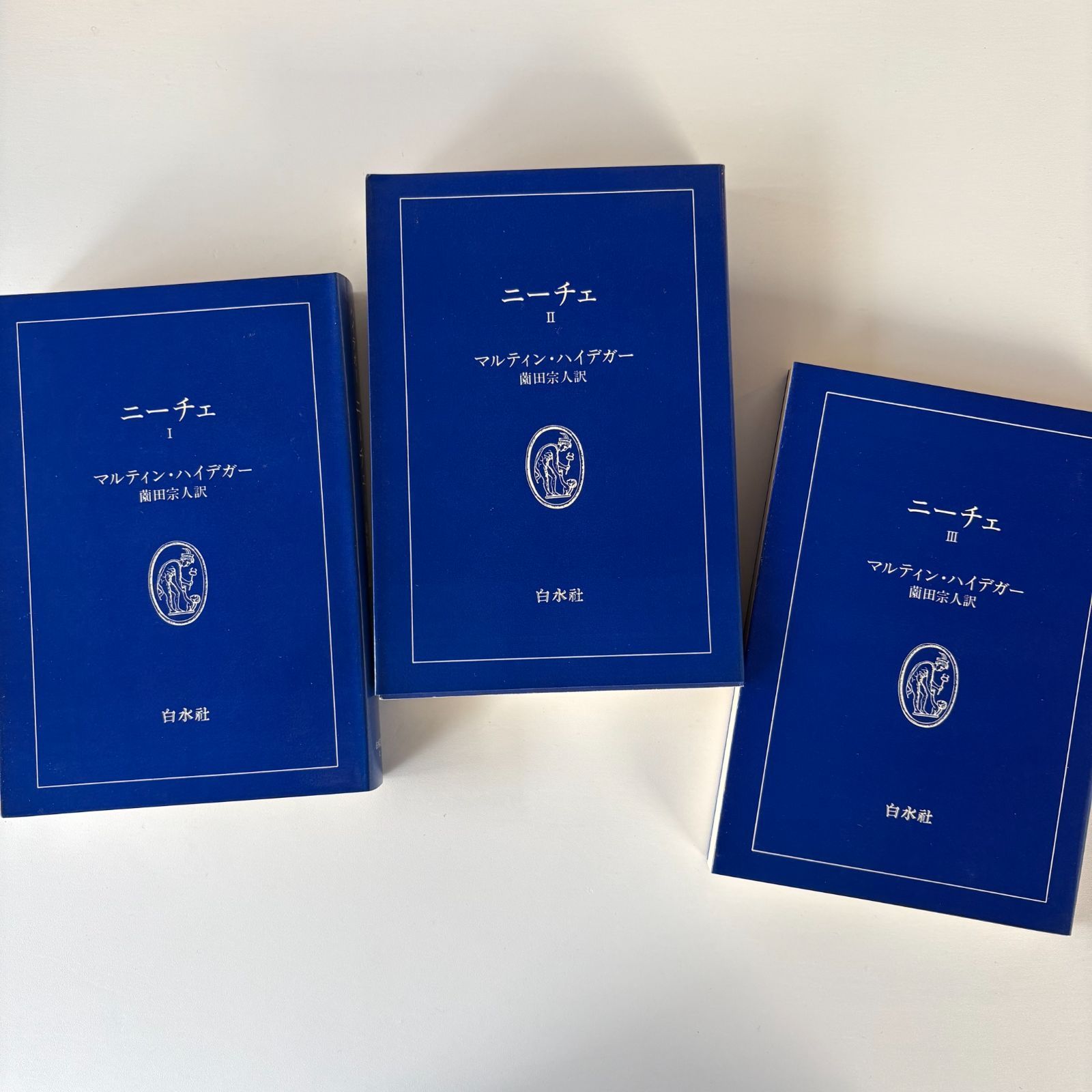 マルティン・ハイデガー ニーチェ 全3巻セット ニーチェ全3巻揃い 白水叢書 マルティン・ハイデガー／著 薗田宗人／訳