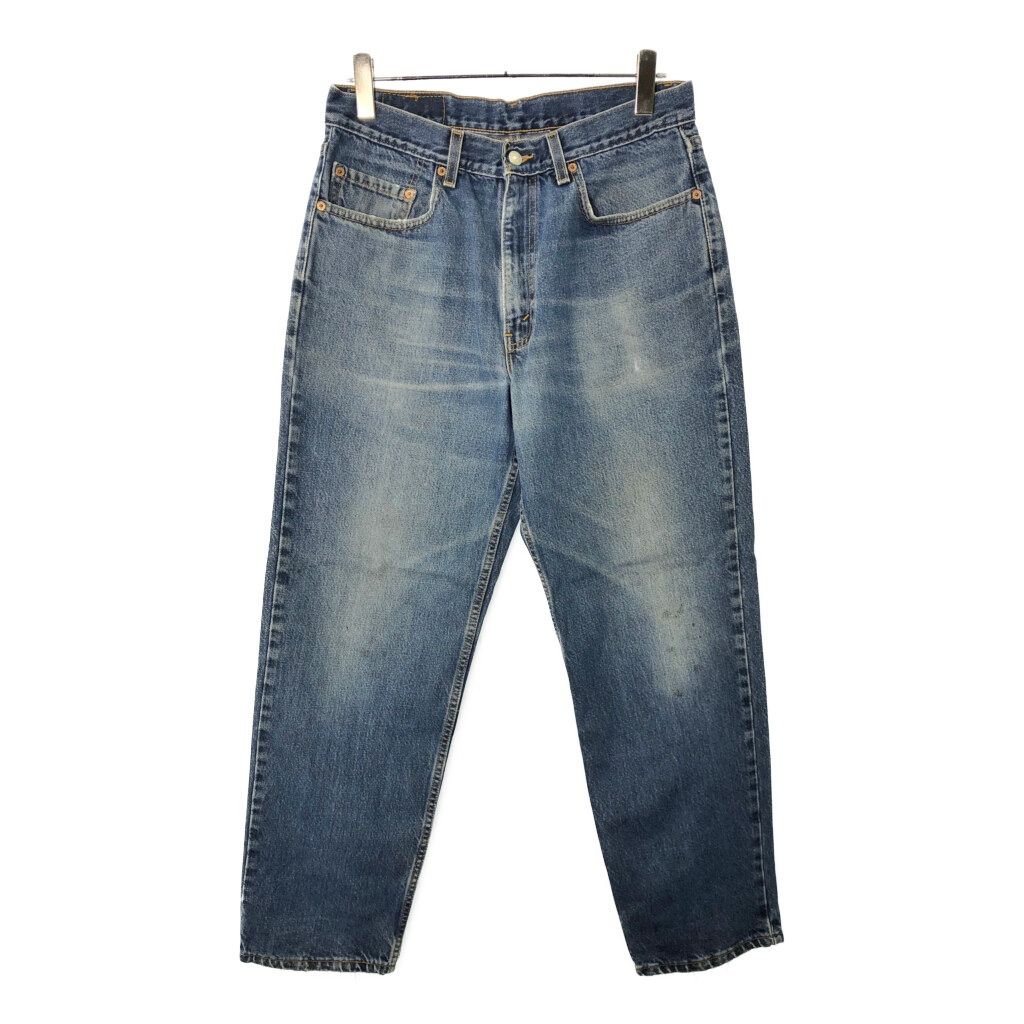 00年代 Levi s リーバイス 550 デニムパンツ ブルー メンズ W 34 L 30 古着 X 0259