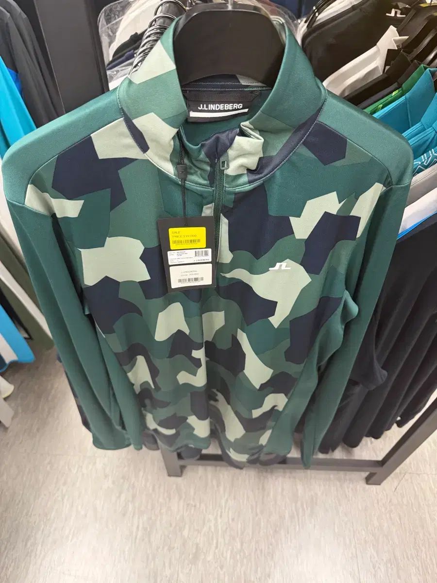 J LINDEBERG メンズ ブレンドン ハーフジップアップ