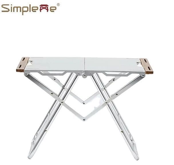 Simpleme タクティカルIGT バタフライテーブル OW-6037 収納ケース付 コンパクト 折り畳み テーブル ソロキャンプテーブル おしゃれテーブル 焚火テーブル タキビテーブル サイドテーブル