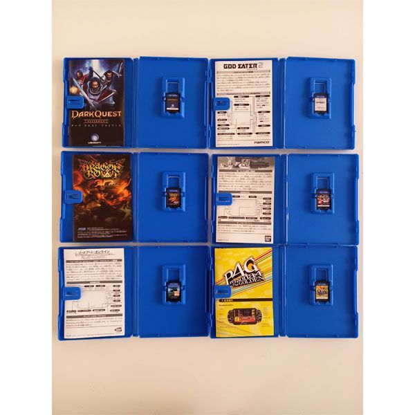 Vitaとカセット6枚です プレイステーションヴィータ PSV ゲームカセット まとめ売り 6点セット