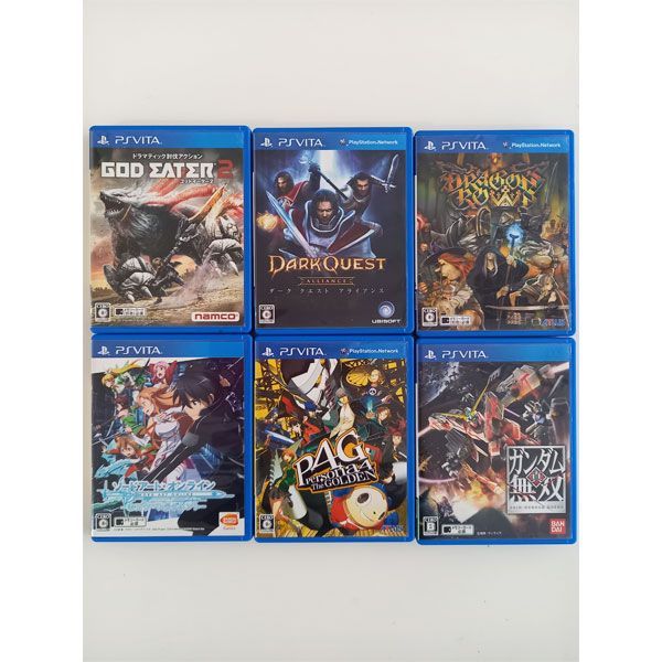 プレイステーションヴィータ PSV ゲームカセット まとめ売り 6点セット