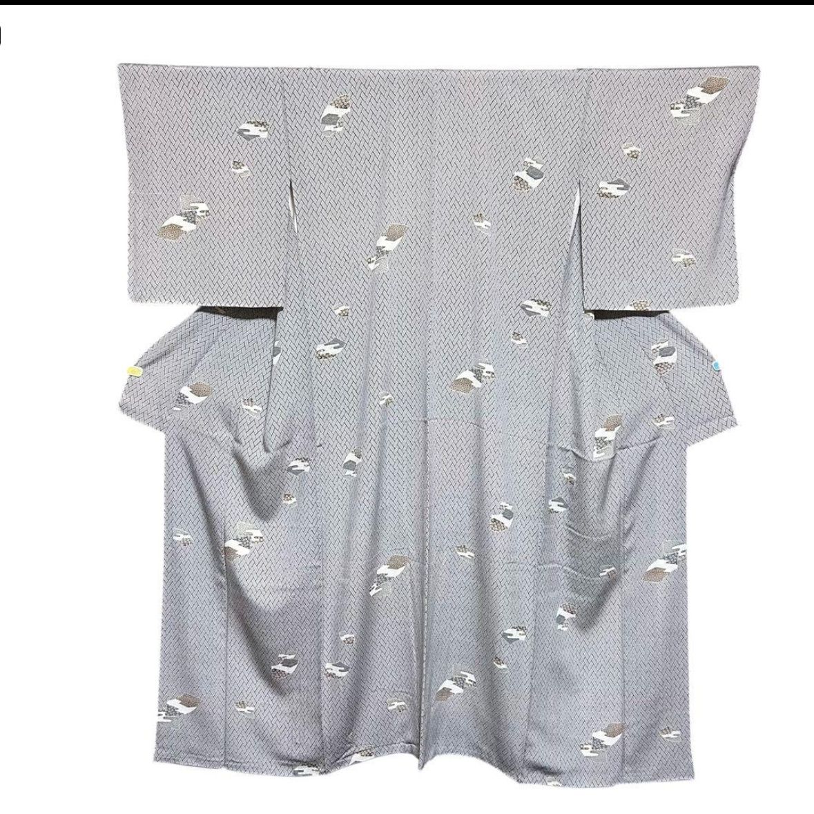 新品 美品 袷 正絹 江戸小紋 フルセット 希少アンティーク名古屋帯