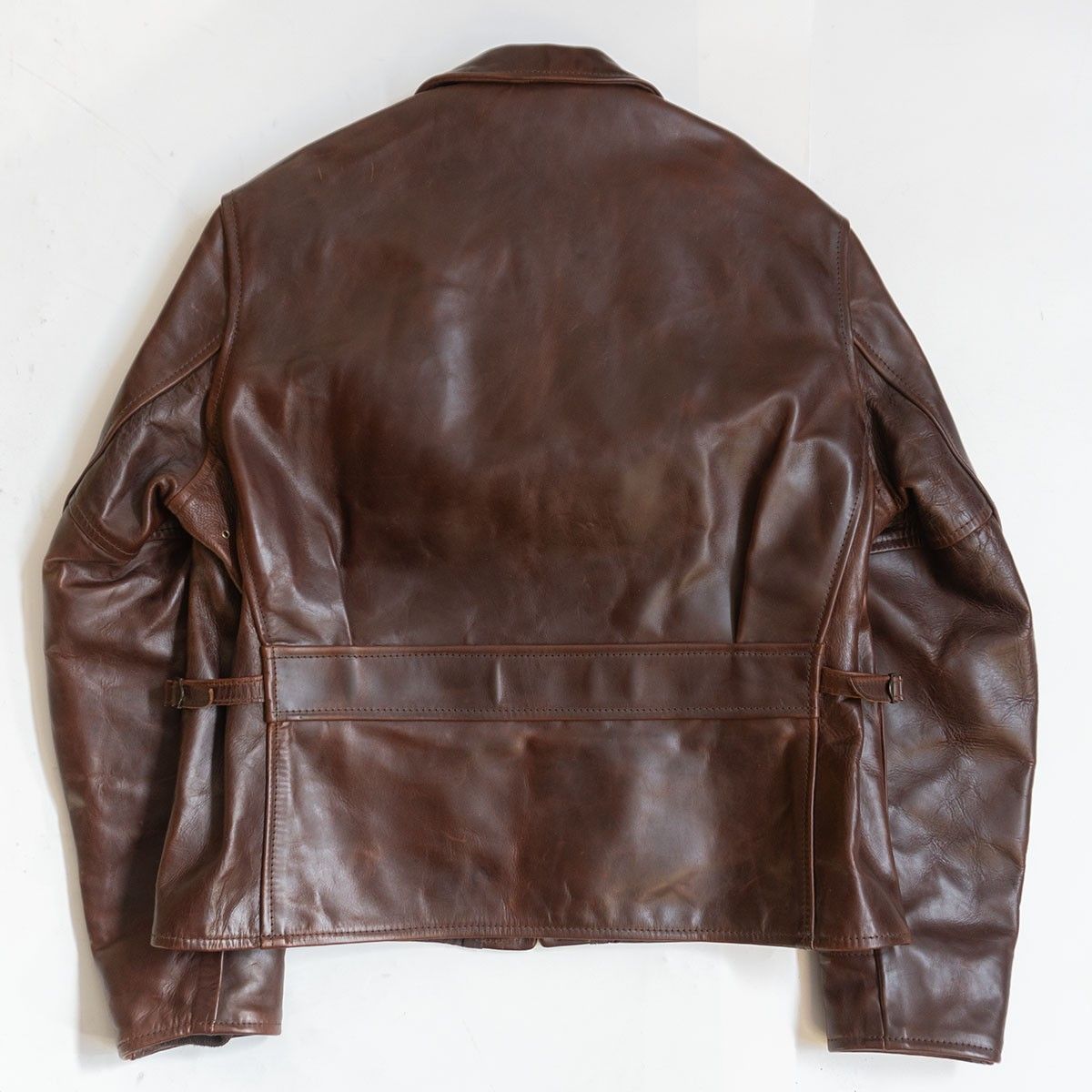 美品/ビッグサイズ】AERO LEATHER【ハーフベルト ホースハイド レザー