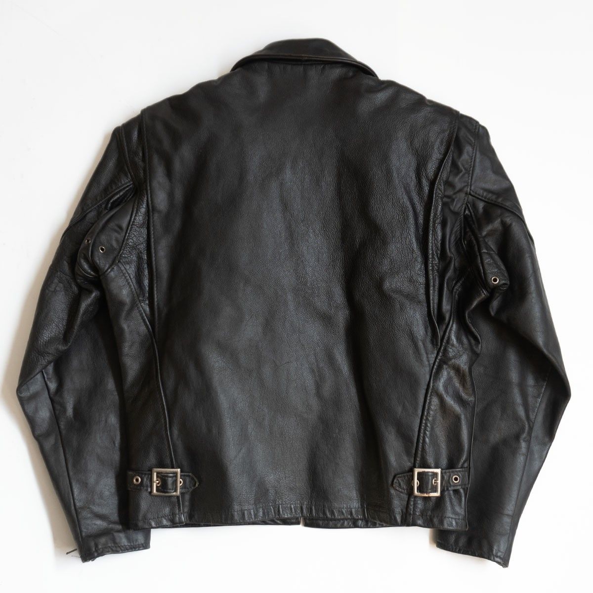 美品】SCHOTT【642VS/シングルライダースジャケット】38 襟 レザー