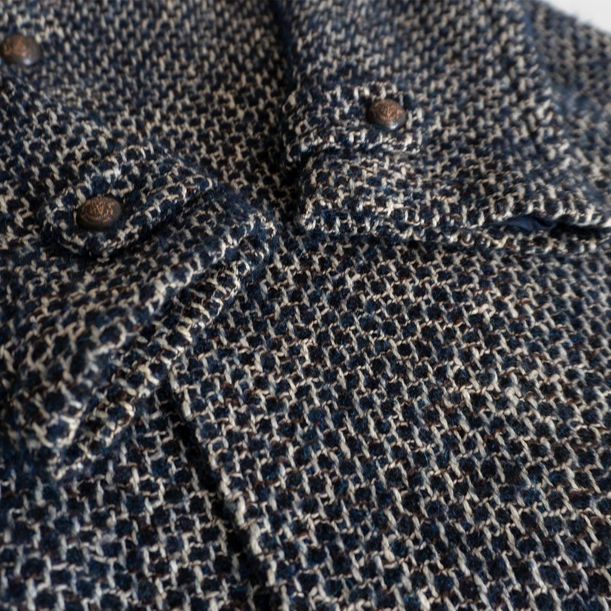 最高級】TAGLIATORE【ツイード チェスターコート】48 イタリア製