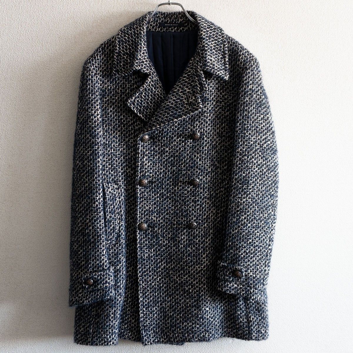 最高級】TAGLIATORE【ツイード チェスターコート】48 イタリア製