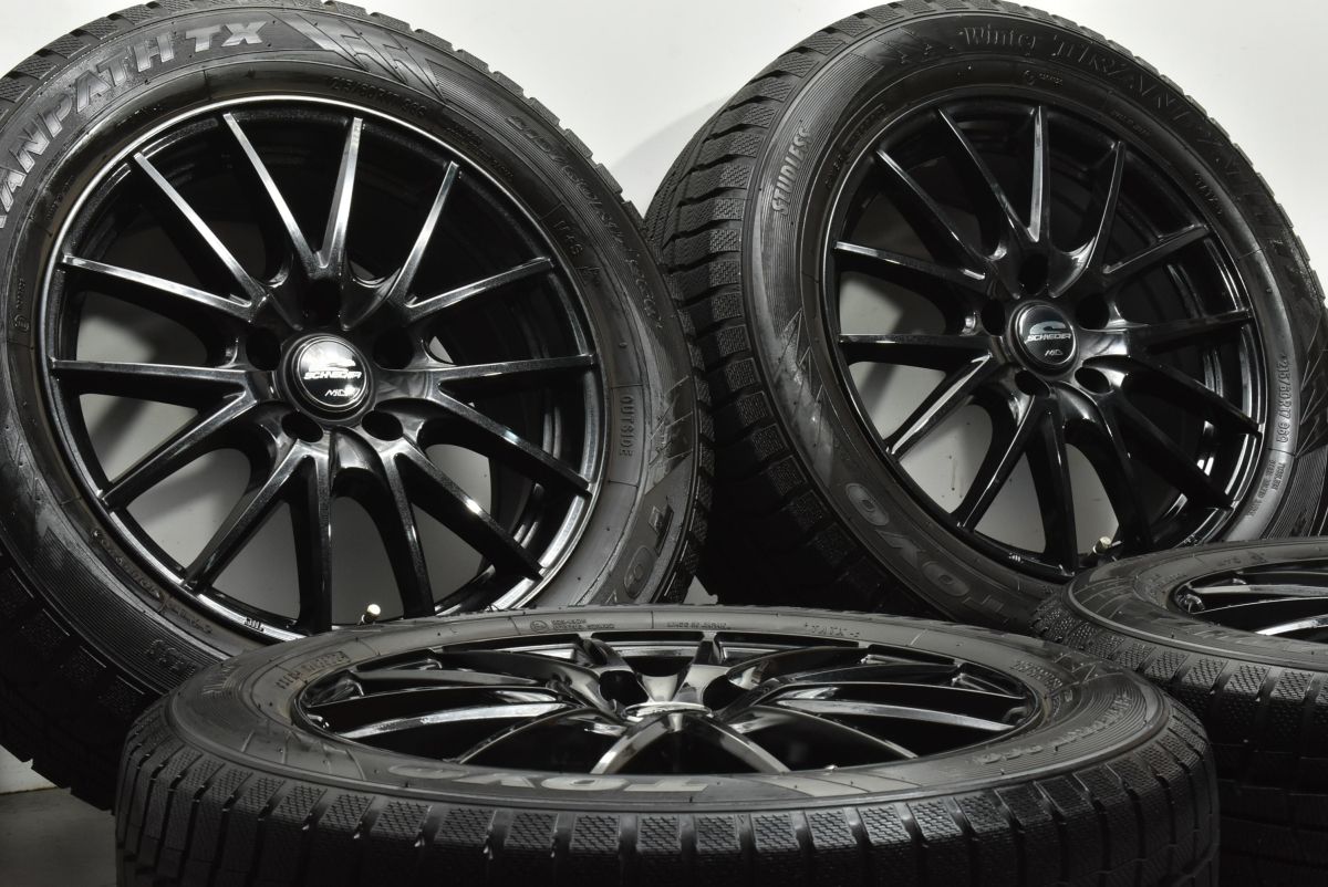 バリ溝 シュナイダー 17 in 7 J 48 PCD 114 3 ウィンタートランパスTX 215 60 R C HR カローラクロス WR V ヴェゼル SKフォレスター