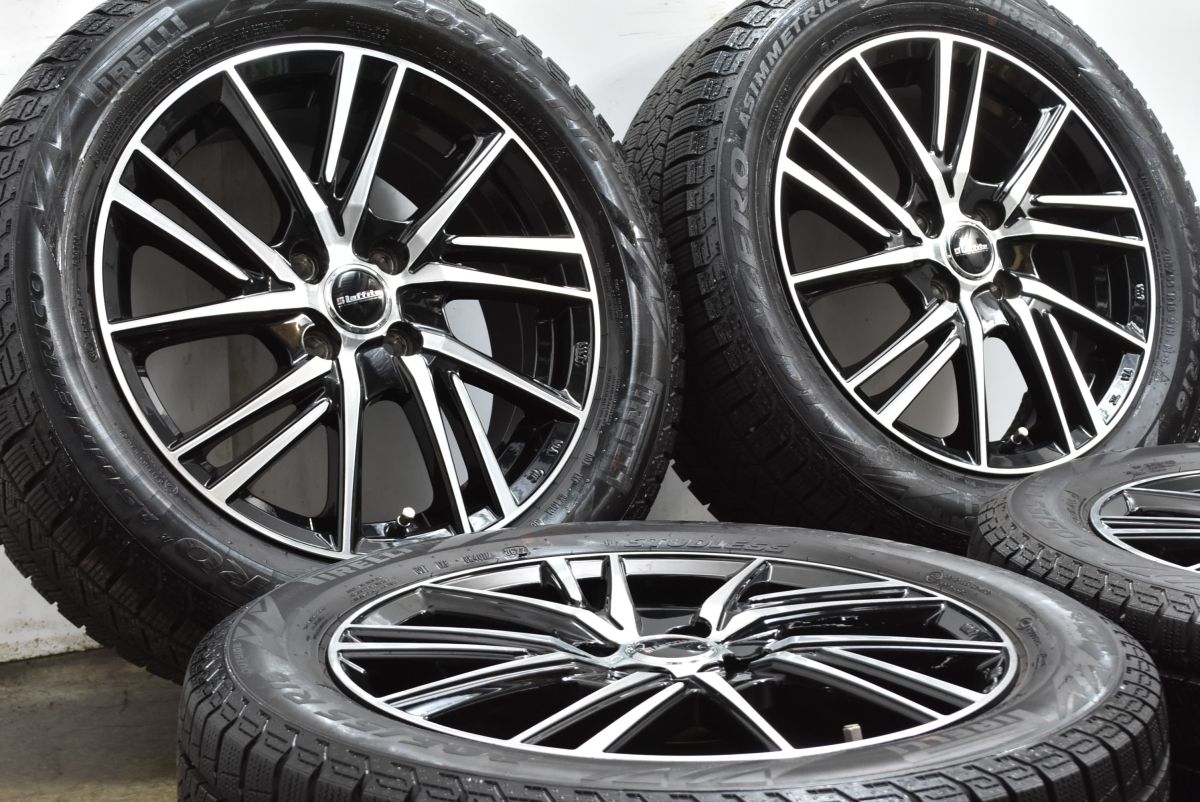 バリ溝 ラフィット LW 06 16 in 6 J 45 PCD 100 ピレリ アイスゼロ アシンメトリコ 205 55 R オーラ ニスモ 外し ノート MAZDA 2