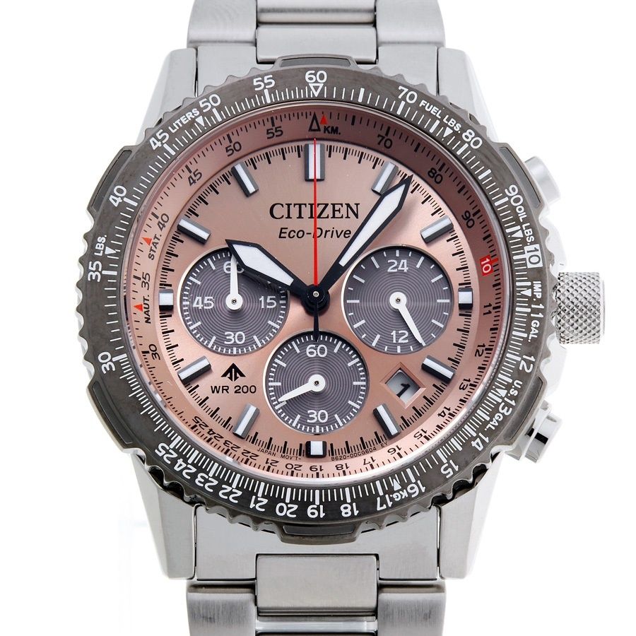 シチズン CITIZEN プロマスター スカイ CA 4664-60 X B 620-00 CKK 02 サーモンピンク クオーツ ソーラー 商品番号 A-159637