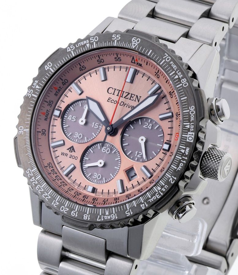 シチズン CITIZEN プロマスター スカイ CA 4664-60 X B 620-00 CKK 02 サーモンピンク クオーツ ソーラー 商品番号 A-159637