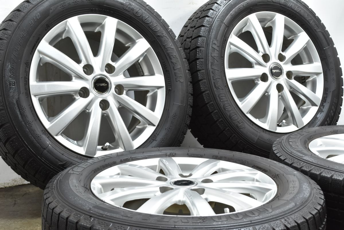 セレナ ノア ヴォクシーなどに トップラン 15 in 6 J 45 PCD 114 3 グッドイヤー アイスナビ7 195 65 R ステップワゴン エスクァイア