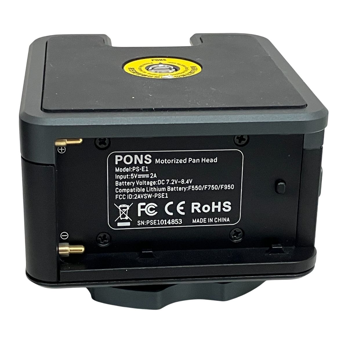  ZEAPON PS E 1 ジーポン PONS Motorized Pan Head 電動パンヘッド 良好 その他 カメラアクセサリー