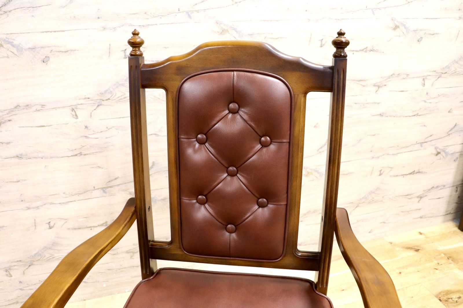 GMIH341C○karimoku / カリモク ダイニングチェア 2脚セット アーム