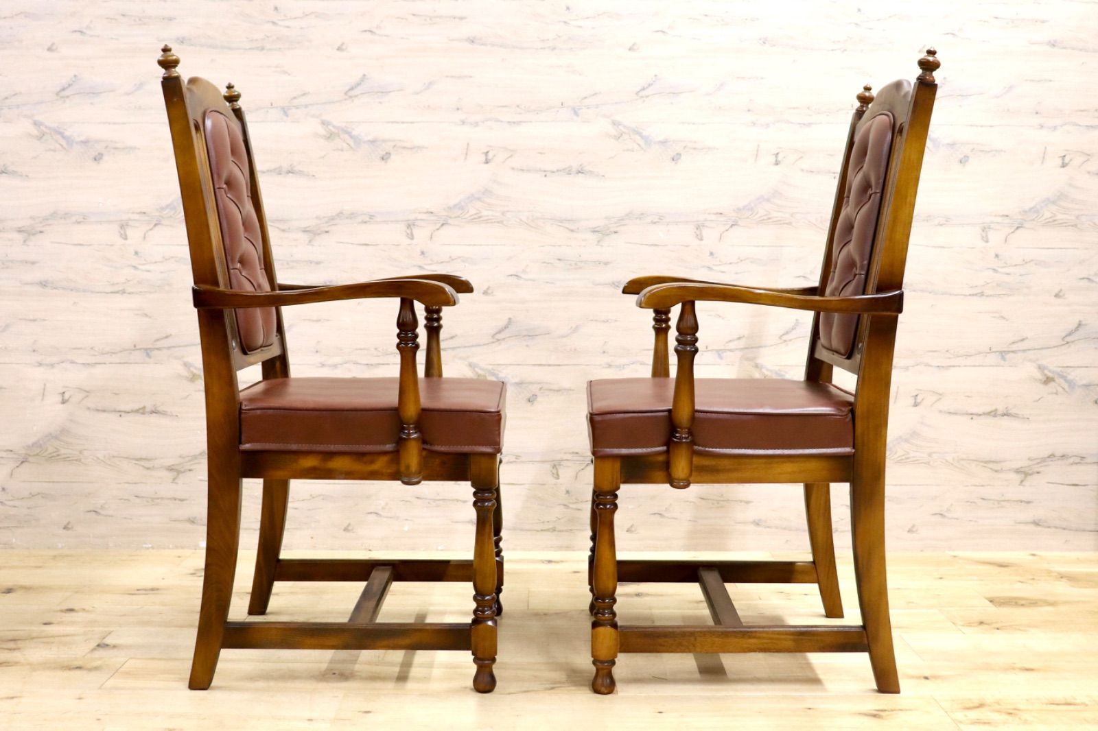 GMIH341C○karimoku / カリモク ダイニングチェア 2脚セット アーム