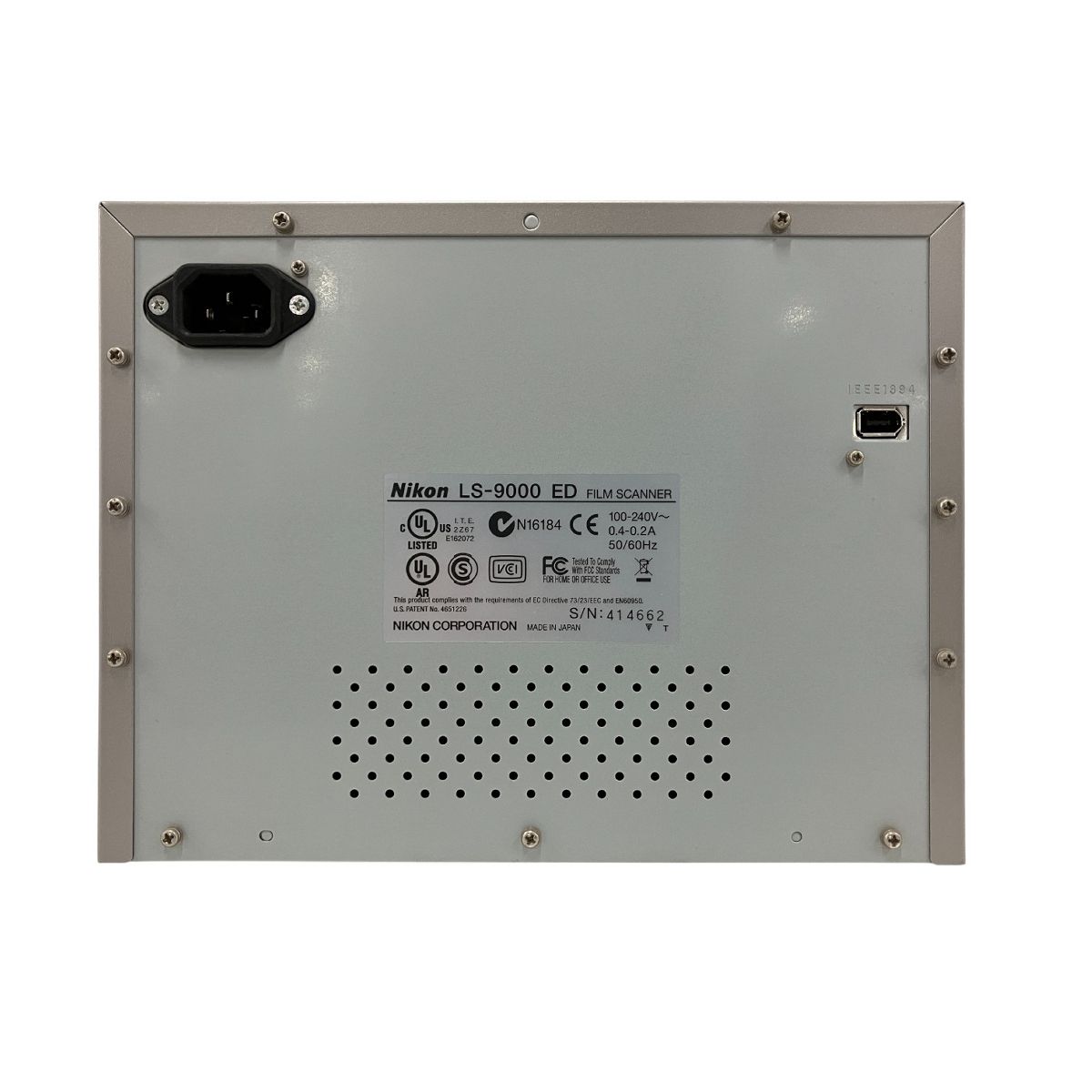 スキャナー Nikon SUPER COOLSCAN 9000 ED Nikon ニコン SUPER COOLSCAN 9000 ED フィルムスキャナー カメラ周辺