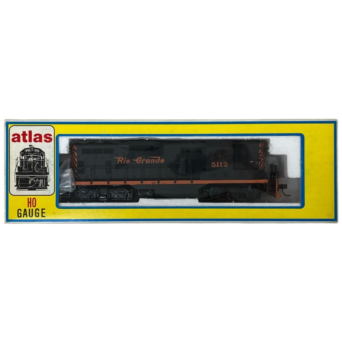  ATLAS 8209 リオ グランデ鉄道 GP 7 ディーゼル機関車 HOゲージ 鉄道模型 その他 鉄道玩具