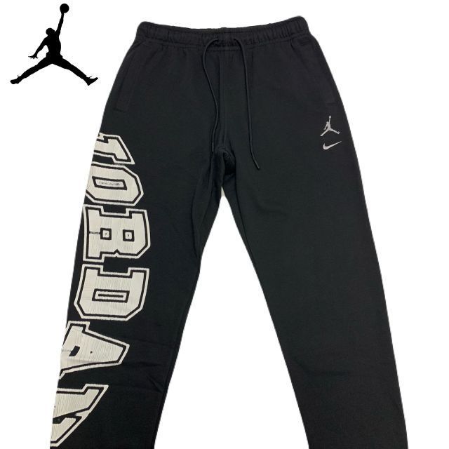 NIKE JORDAN MVP Men s Joggers Sweat pant IB 7887 010 ナイキ ジャンプマン メンズ ジョガー スウェットパンツ 裏パイルフリースパンツ ジョーダン 割れプリント 1740