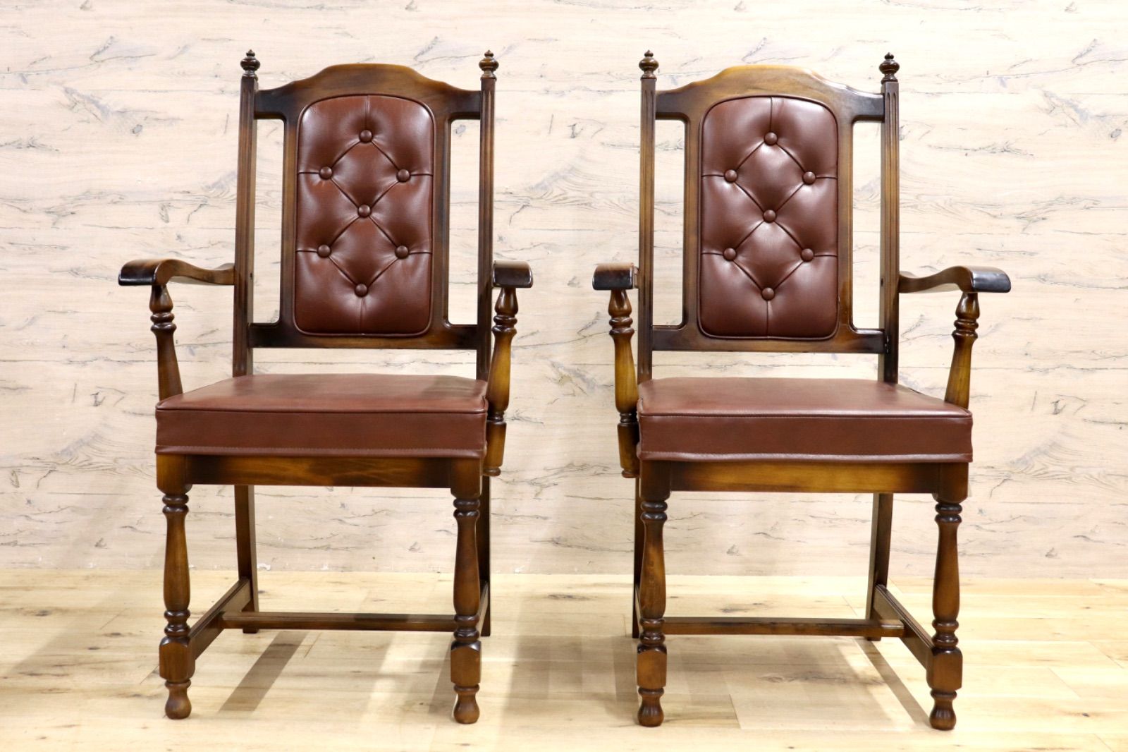 GMIH341D○karimoku / カリモク ダイニングチェア 2脚セット アーム