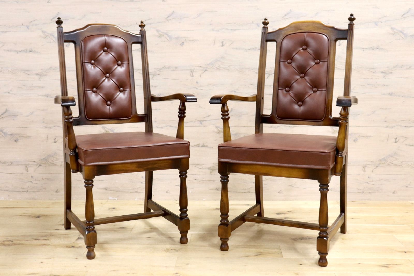 GMIH341D○karimoku / カリモク ダイニングチェア 2脚セット アーム