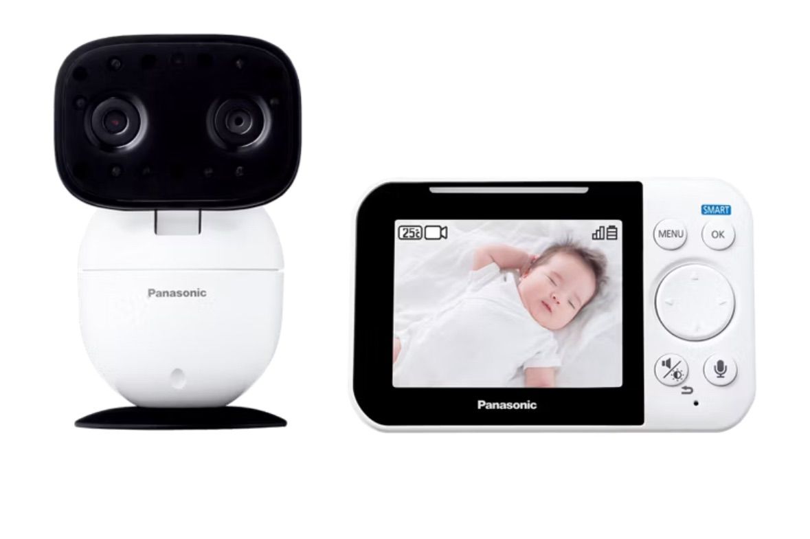 パナソニック ベビーモニター スマ ホームシステム ホワイト KX-HC 705-W 2台セット