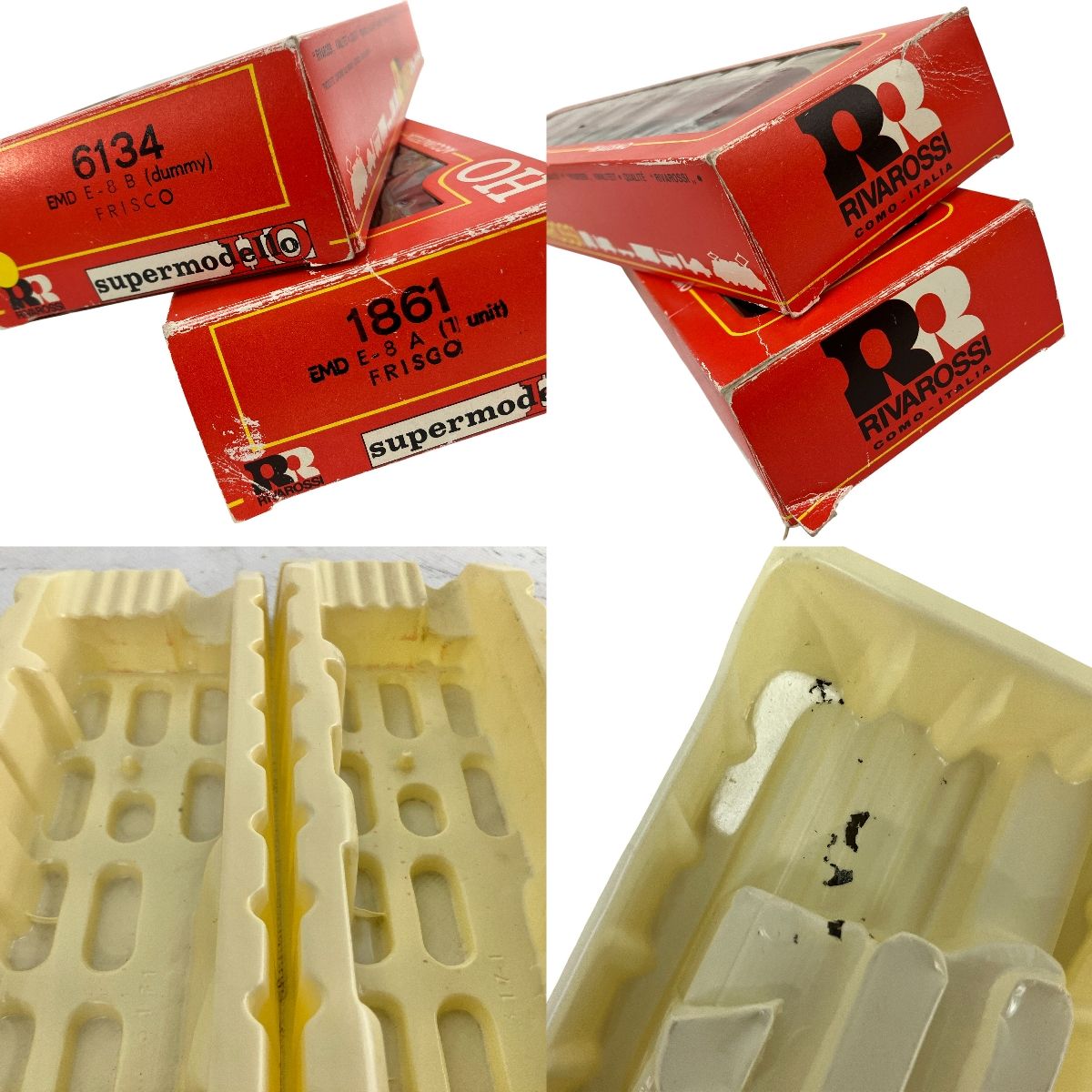  1861 6134 セント ルイス サンフランシスコ鉄道 FRISCO EMD E 8 ディーゼル機関車 A Bユニット HOゲージ 鉄道模型 その他 鉄道玩具