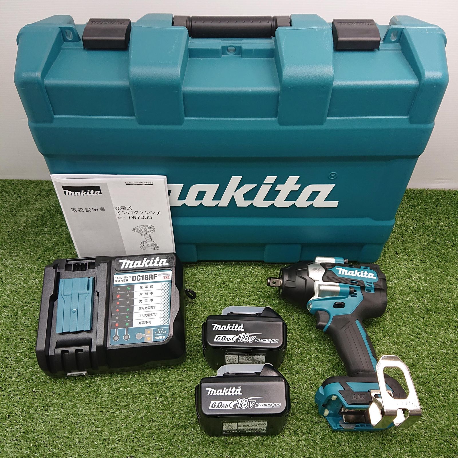 未使用品】マキタ TW700DRGX 充電式インパクトレンチ 18V フルセット 