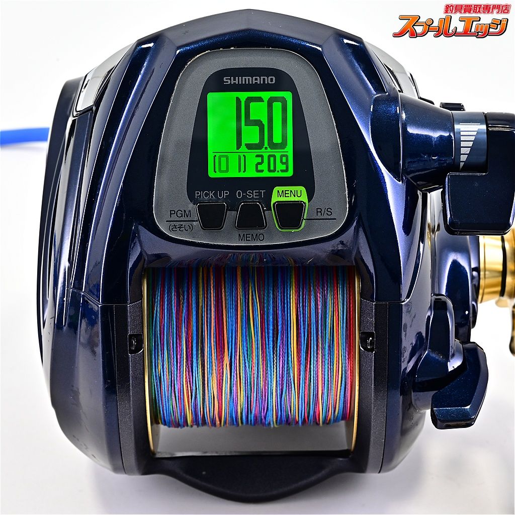 【シマノ】 14ビーストマスター 9000 使用距離12.9km 使用60時間