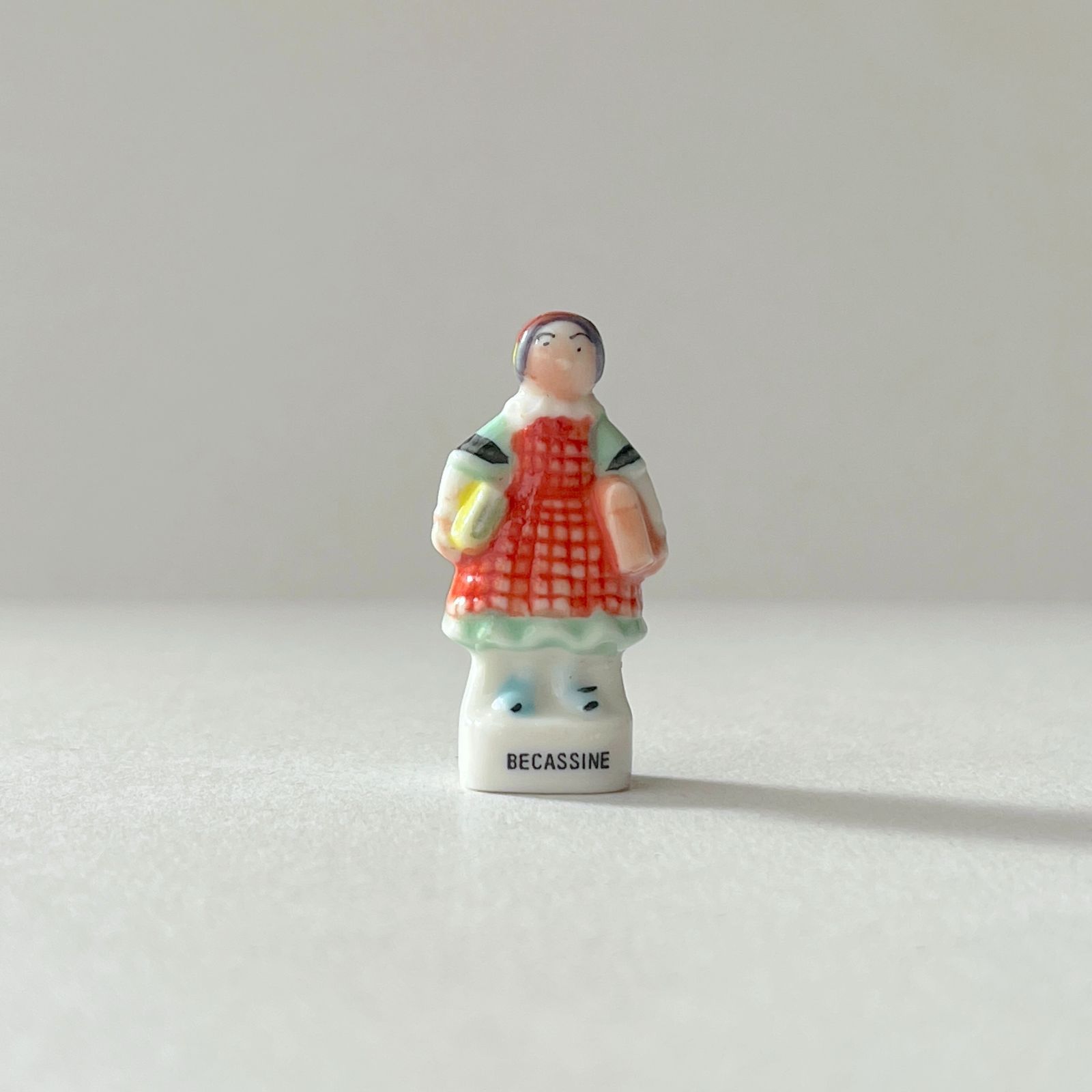 フェーヴ ベカシーヌ 8個 1996年 フランス フェーブ ミニチュア陶器