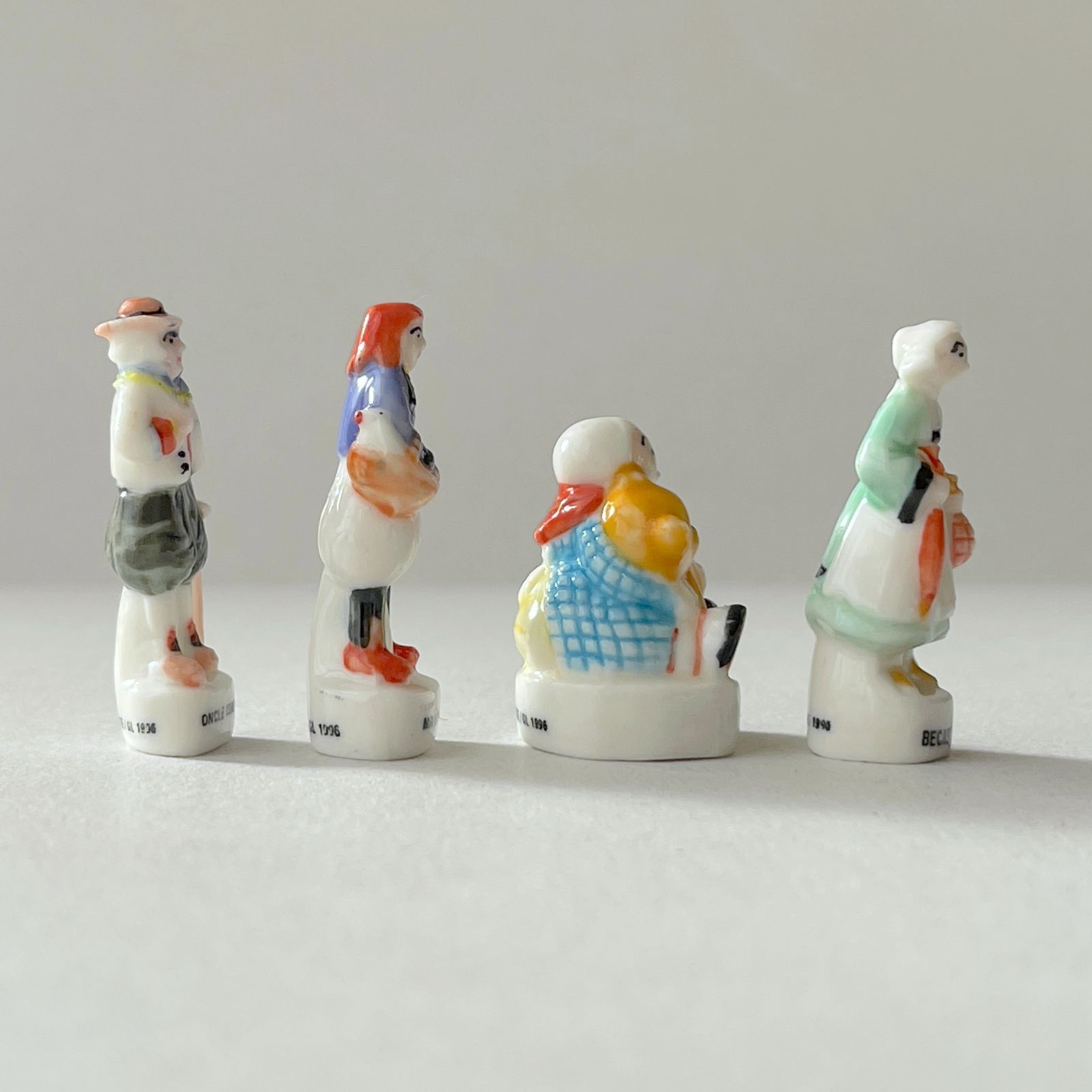 フランスのマルシェ　レア　ヴィンテージ　フェーブ　フランス　パニエ　ミニチュア フランスのマルシェ レア ヴィンテージ フェーブ フランス パニエ