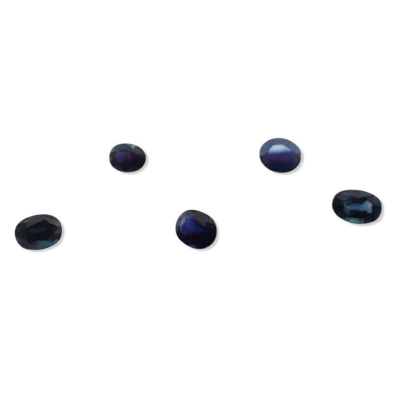天然サファイア ルース 5 PC 合計約2 83 ct j 115 73