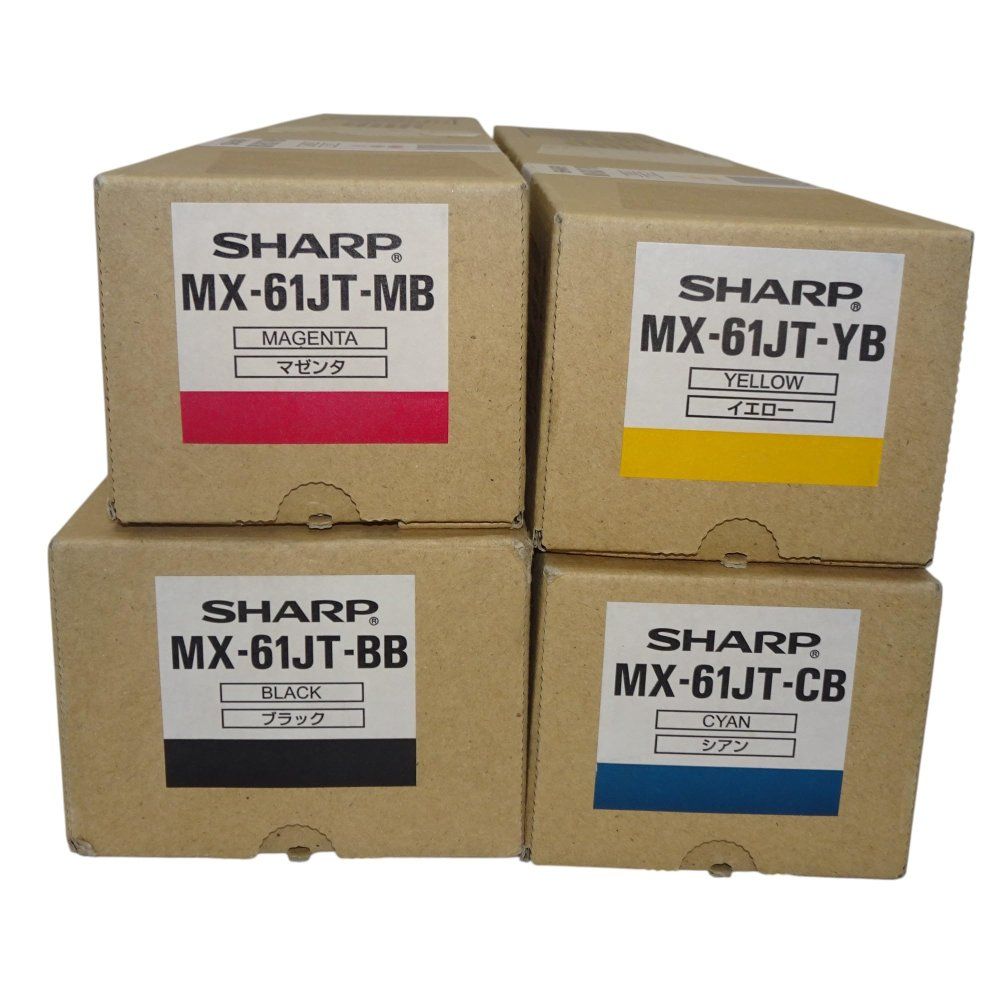 シャープ MX-61 JT-BB CB MB YB セット