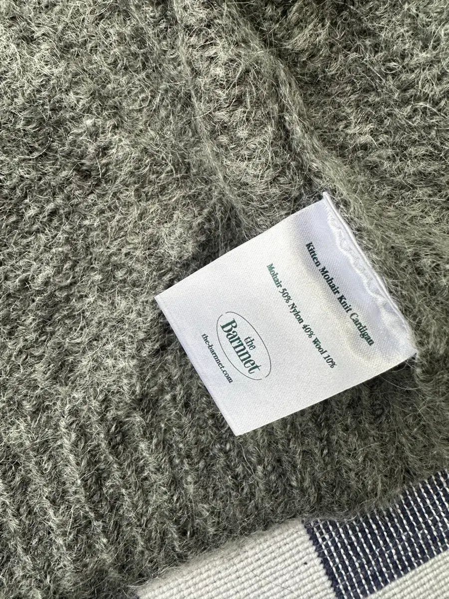 ザ バーネット モヘア カーディガン f
