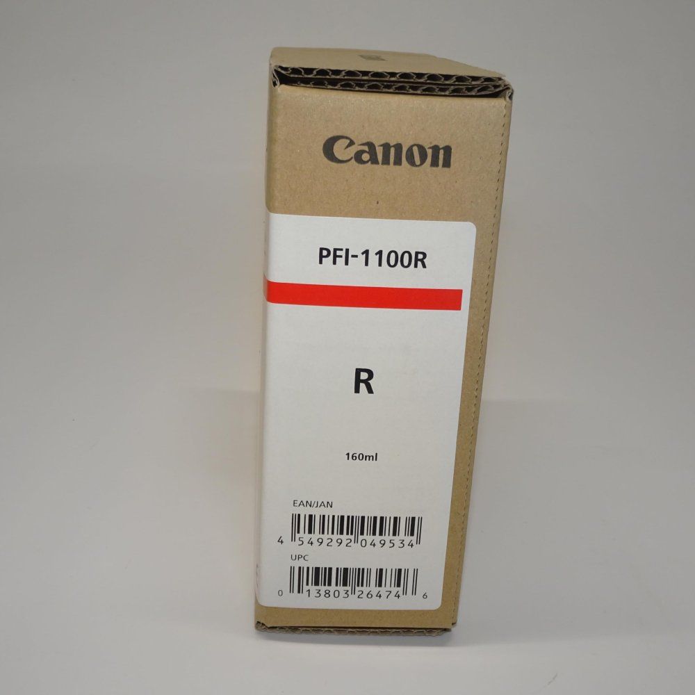 PC周辺機器 canon キヤノン 大判プリンタ インクタンク PFI-1100 R