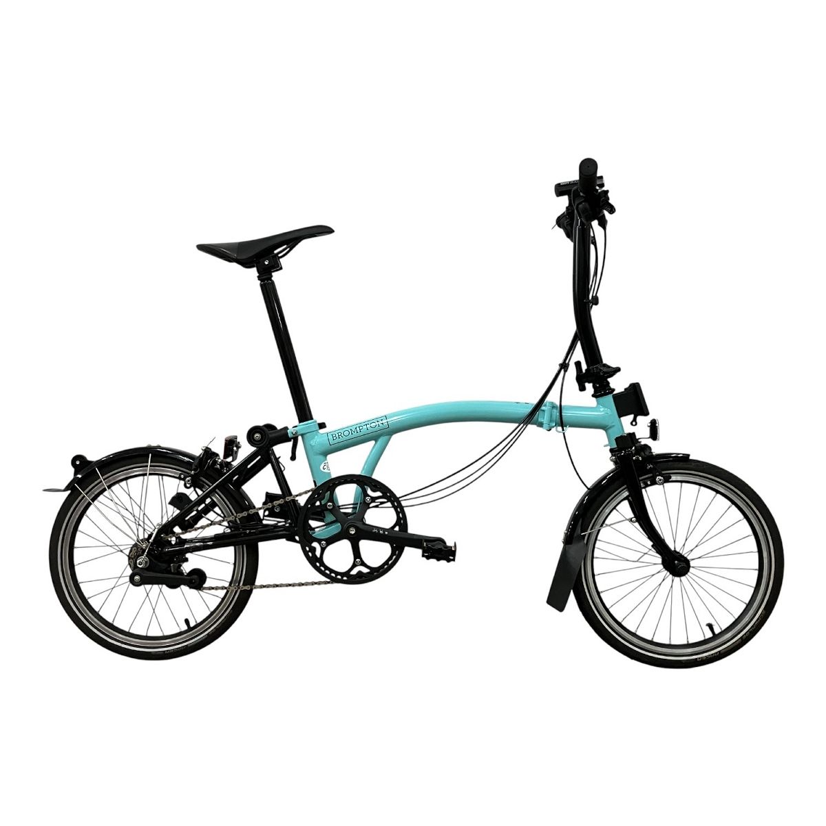 ブロンプトン Cライン ブラックエデション エクスプロアー Lowハンドル モデル 折りたたみ自転車 良好