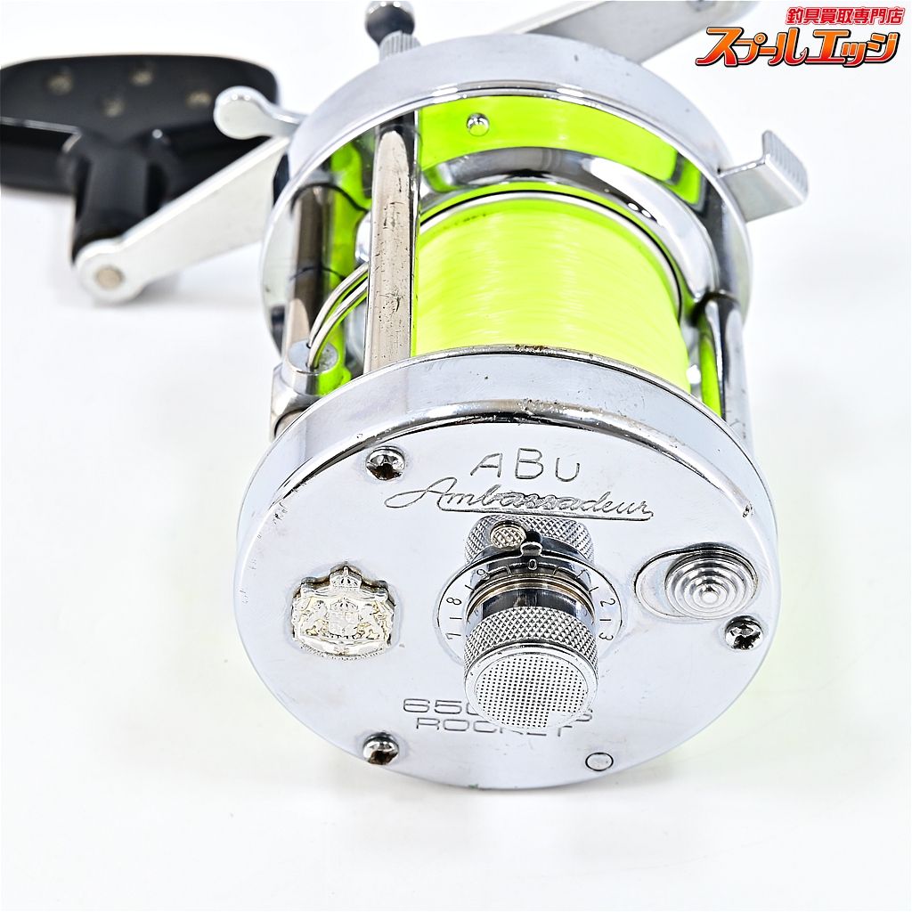 【アブガルシア】 アンバサダー 6500CS ロケット クローム FN.070115