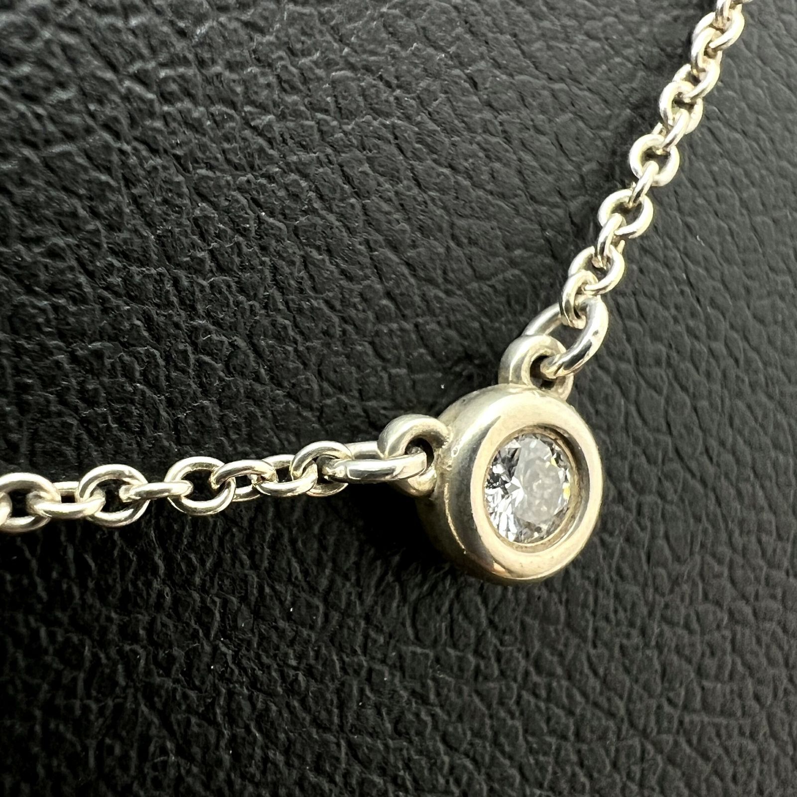 TIFFANY&Co. ティファニー バイザヤード ネックレス 1P ダイヤ エルサ