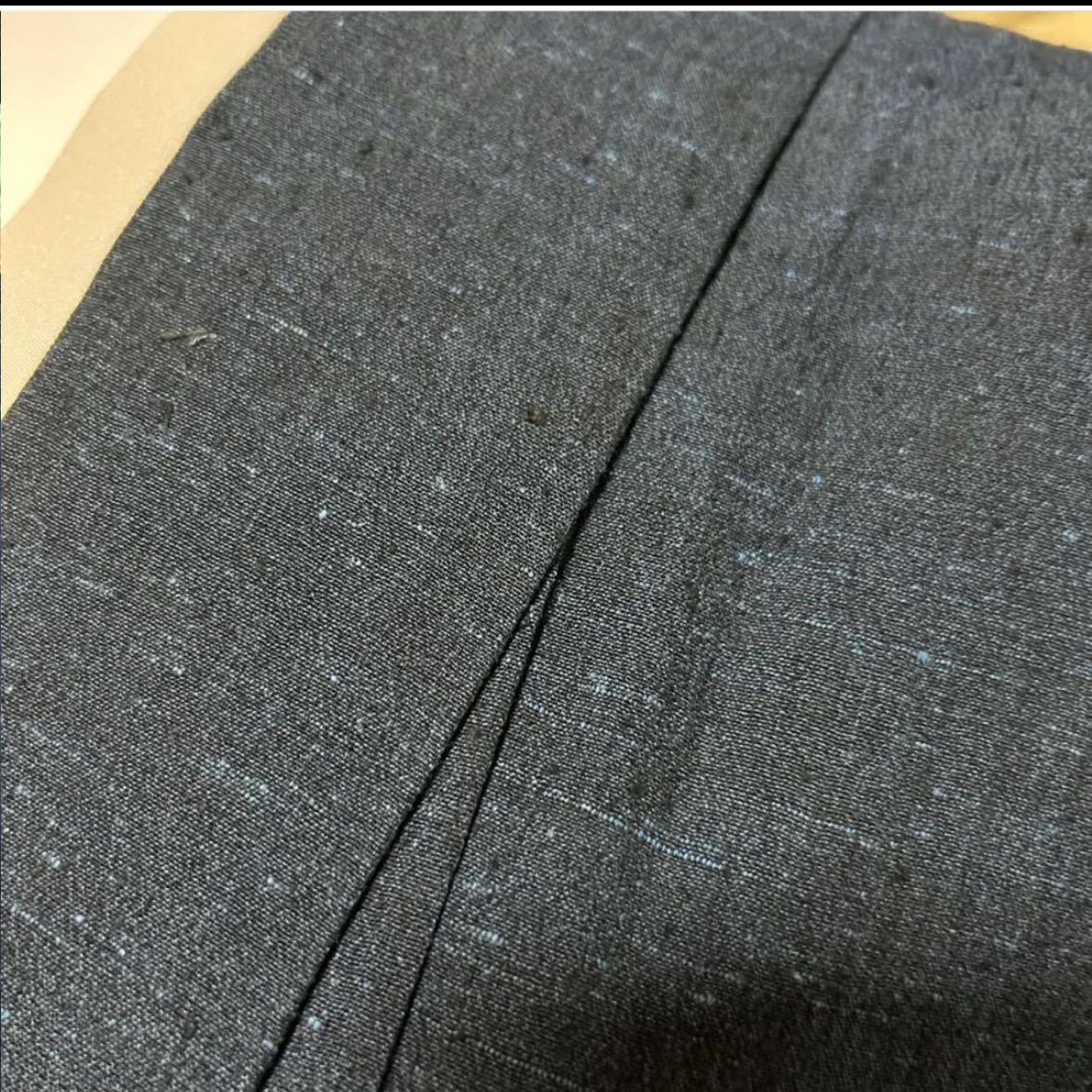 未使用近い 美品 単衣 正絹 生紬 色無地 フルセット 4点 裄丈67 - メルカリ