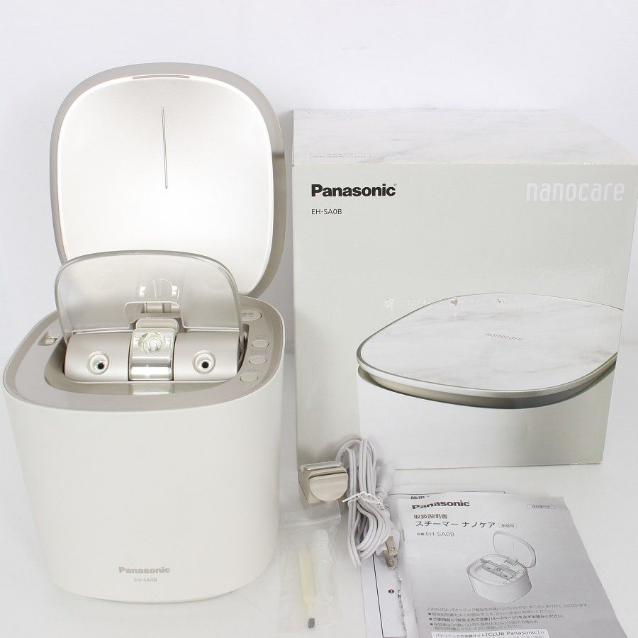 パナソニック スチーマー ナノケア EH-SA0B-N　全付属品・説明書あり コース・使い方 | 特長 スチーマー ナノケア EH-SA0B | フェイスケア