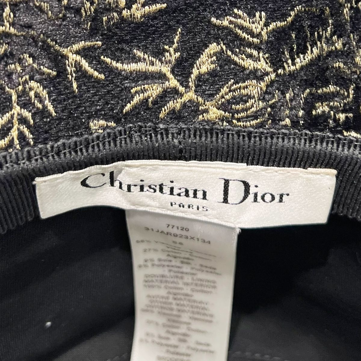  Christian Dior クリスチャン ディオール D BOBBY Bucket Hat バケットハット SA その他 帽子