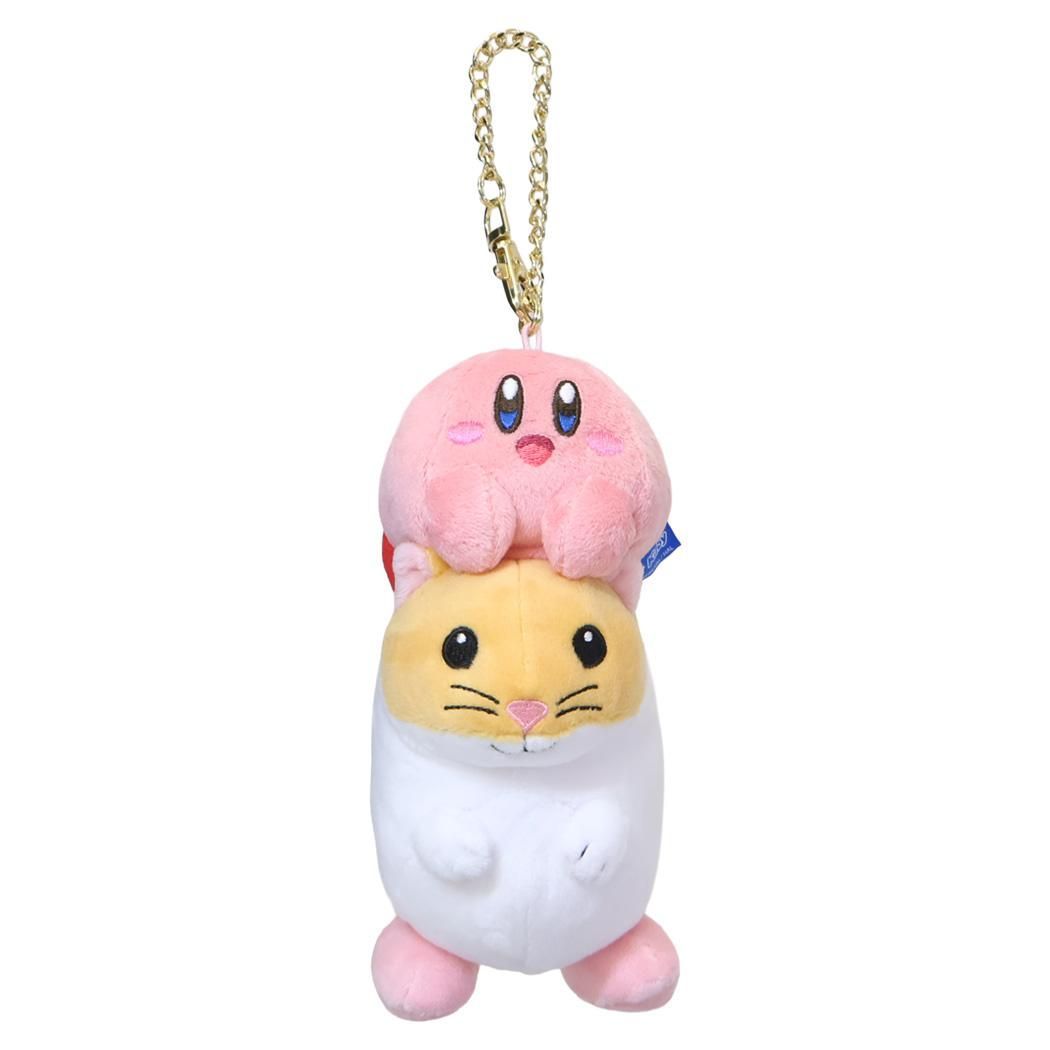 限定セール，お買い得 星のカービィ ぬいぐるみ チェーン付きぬいぐるみマスコット リック＆カービィ 三英貿易 かわいい プレゼント キャラクター グッズ キーホルダー・アクリルキーホルダー