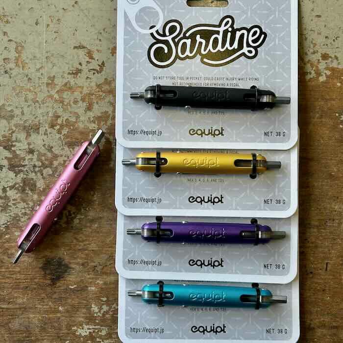 equipt イクイプト Sardine サーディン 携帯ツール 5 Function 自転車 修理 工具