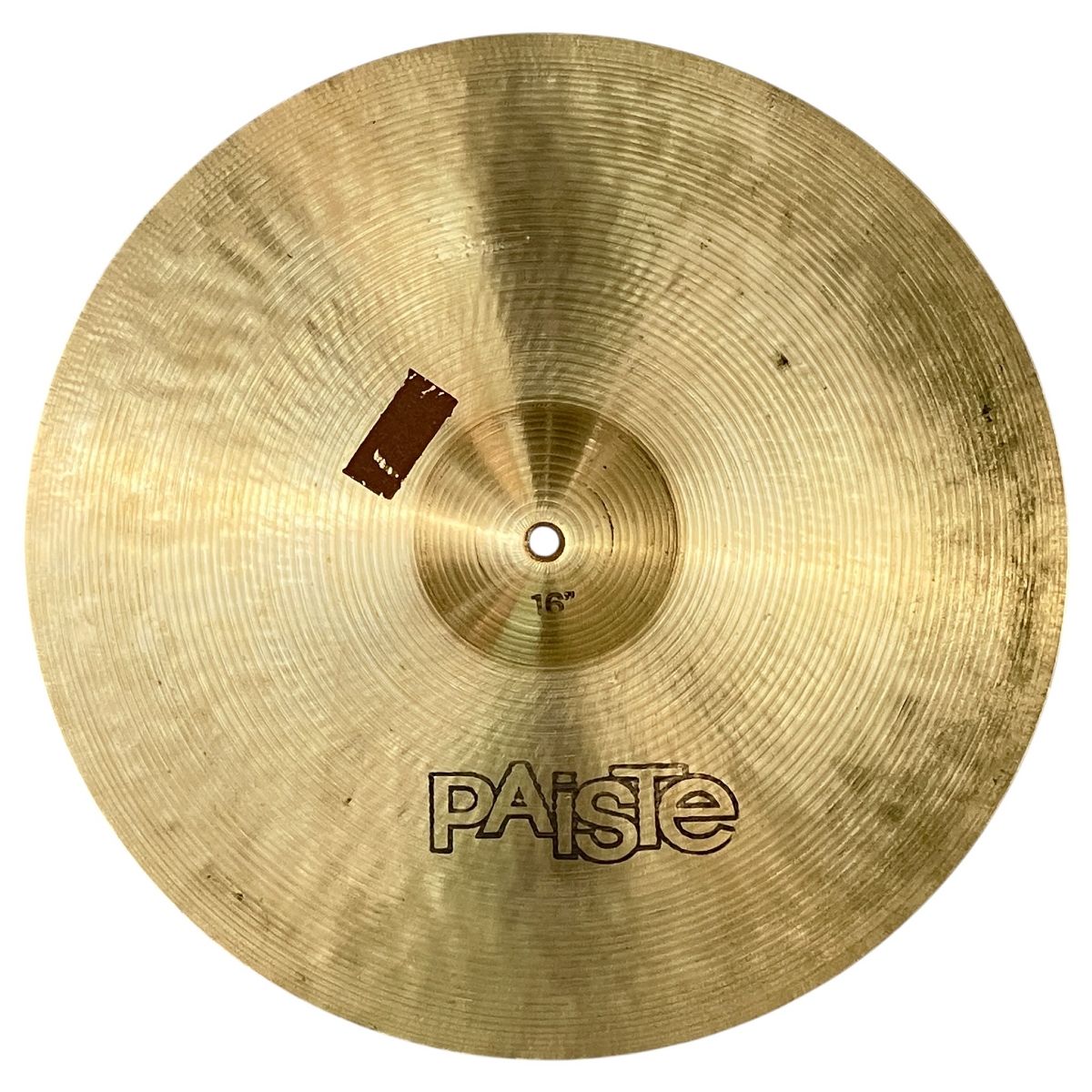 PAISTE FORMULA 602 THIN CRASH 70年代 フォーミュラ シンクラッシュシンバル 16インチ パイステ