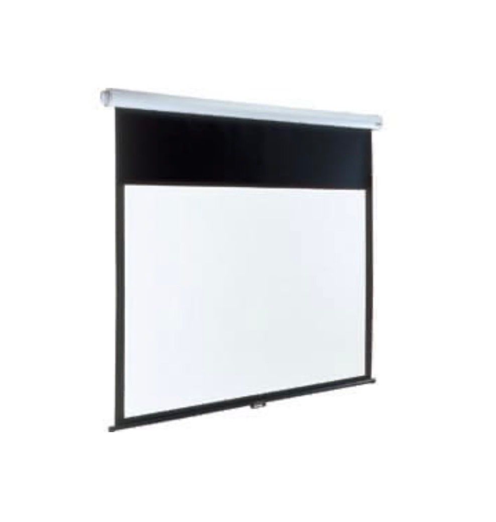 イズミ IZUMI 4 3 100インチ スプリングロールスクリーン スーパーホワイトマット IS S 100 W