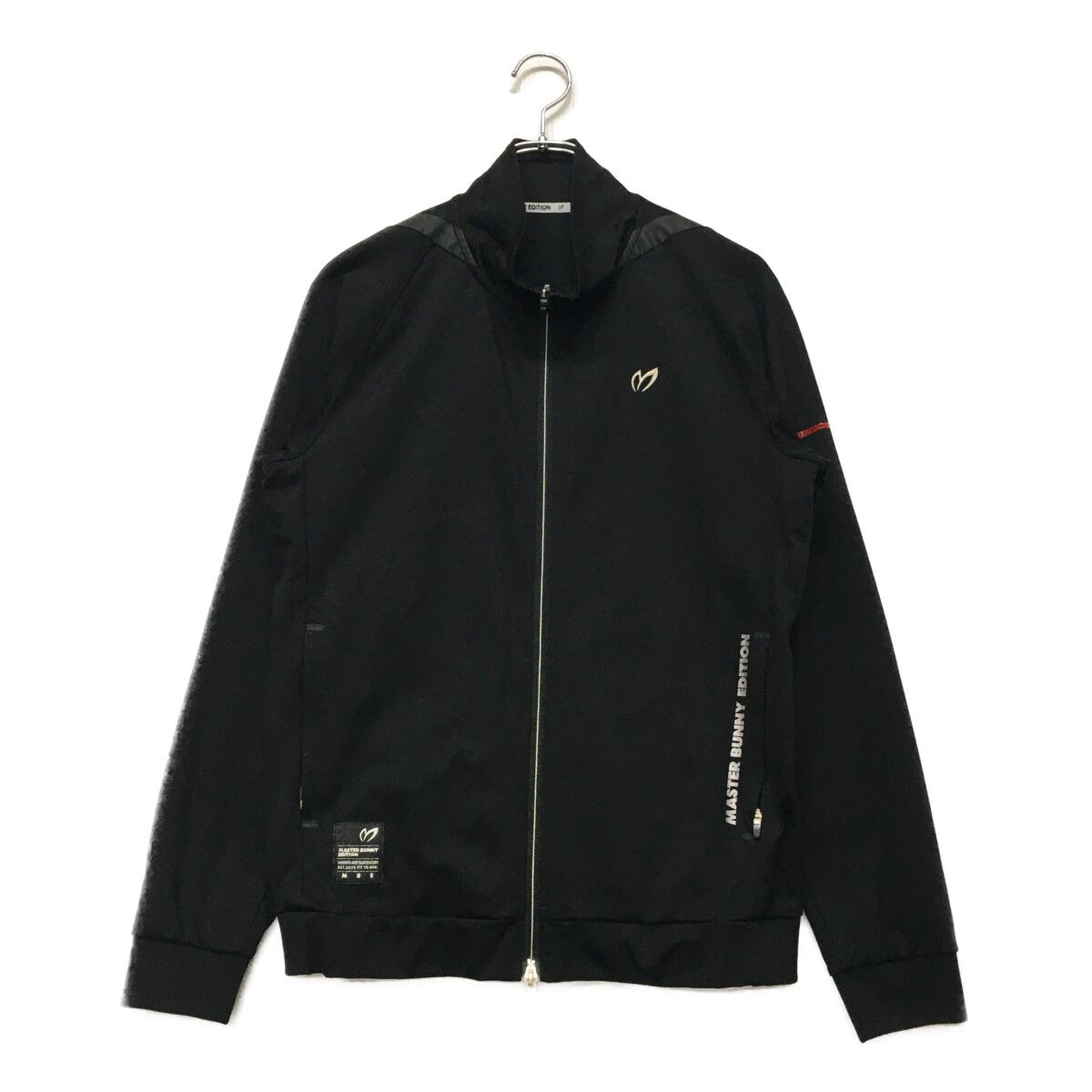 未使用　マスターバニーエディション　MBE フルジップジャケット 黒 撥水3WAYブルゾン | MASTER BUNNY EDITION（マスターバニー