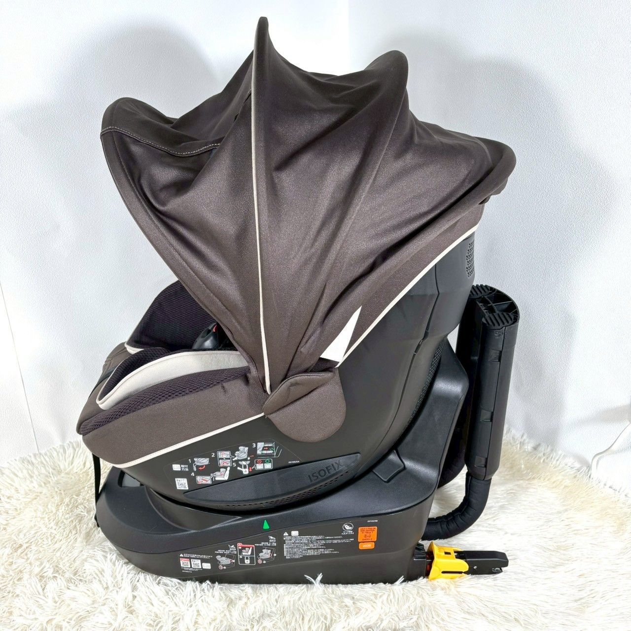 AILEBEBE エールべべ クルット5i グランス ISOFIX ブラウン BF921