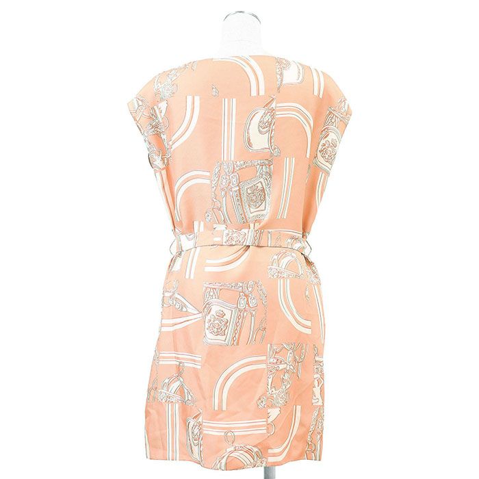 未使用】HERMES エルメス ワンピース シルク100％ 2024年製 En