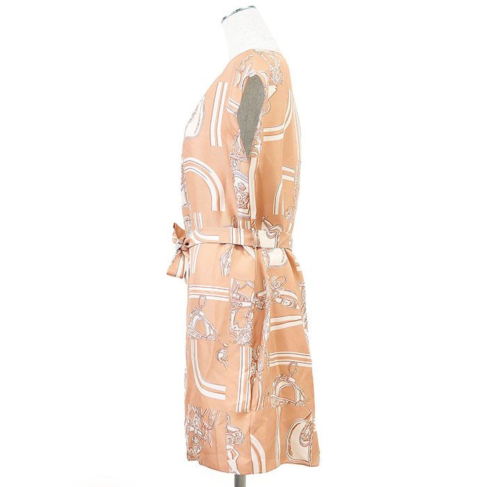 未使用】HERMES エルメス ワンピース シルク100％ 2024年製 En