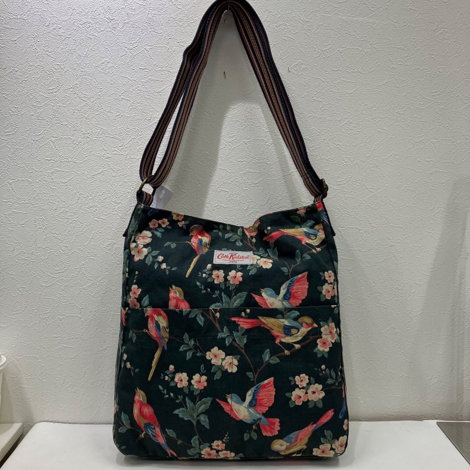 7593 CathKidston キャスキッドソン ショルダーバッグ 斜め掛けトート 