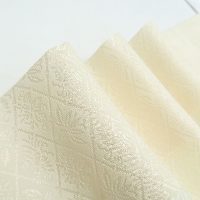 ❁tomihisa❁ 刺繍 四君子 着物 正絹 秘すれば華 古典を仰いで我が身に標す 仕付け糸付 長襦袢 7413